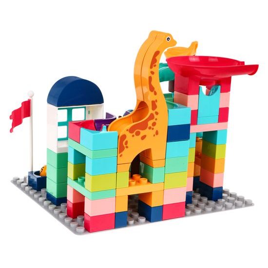 Dětská kuličková dráha s dinosaury 112 dílků Dino Party