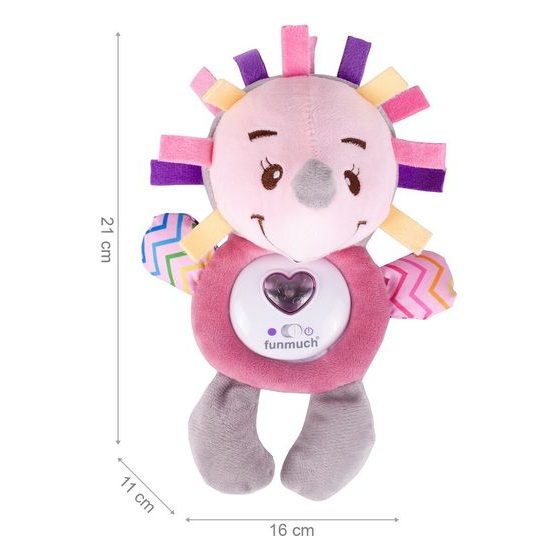 Interaktivní plyšový ježek Baby Calm