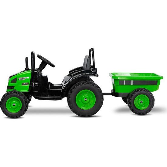 Elektrický traktor Hector zelený
