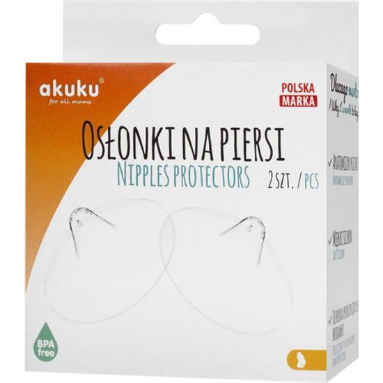 Chrániče prsních bradavek Akuku 2 ks