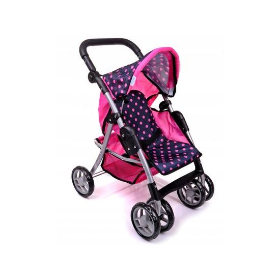 Doris sportovní kočárek pro panenku 9352 černý