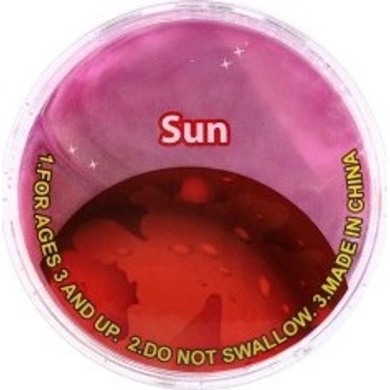 Sliz - hmota planety sluneční soustava - mix barev