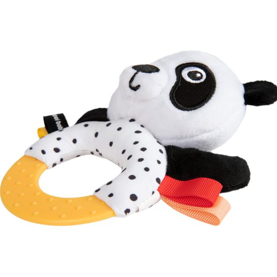 CANPOL babies Senzorická hračka PANDA s kousátkem a chrastítkem BabiesBoo