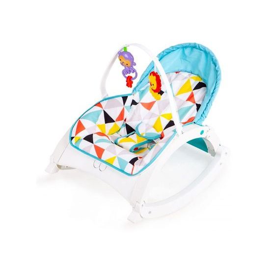 Ecotoys kojenecké lehátko 3v1 s vibracemi a hudbou Animal 9