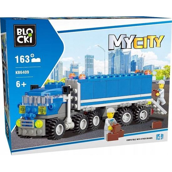 Blocki MyCity stavebnice nákladní auto 163 dílků