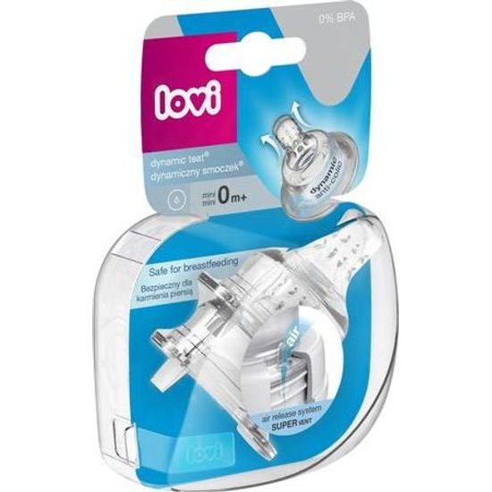 LOVI 18/749 Mini dynamická savička na krmení, 2 ks