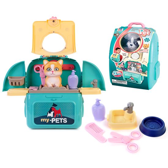 Skládací kosmetický salón pro kočičku Carry Pet