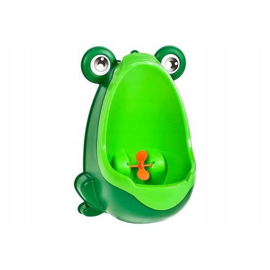 Dětský pisoár Žabka zelená II
