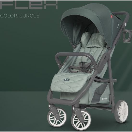 EURO-CART sportovní kočárek FLEX JUNGLE 2021