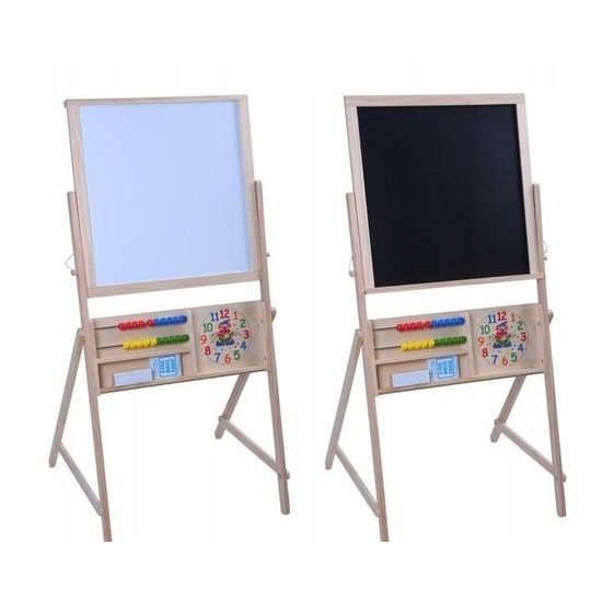 Ecotoys oboustranná kreslící tabule s příslušenstvím