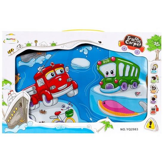Interaktivní hrací deka Traffic Carpet