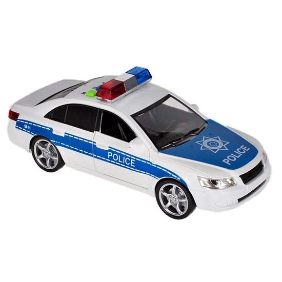 Policejní auto se světly a zvuky City Rescue 1:16