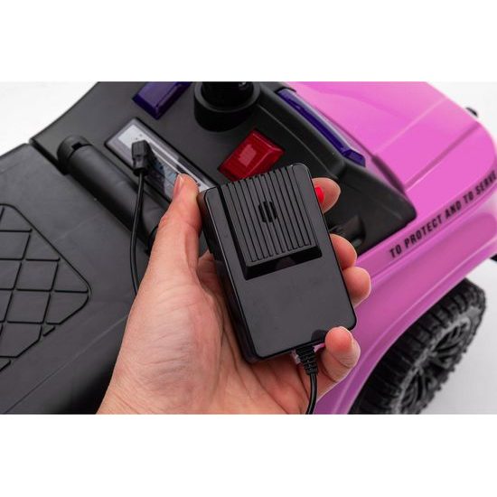 Dětské odrážedlo - auto QLS-993 růžové