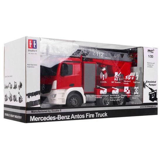 Požární auto na dálkové ovládání Mercedes- Benz Arocs 1:20