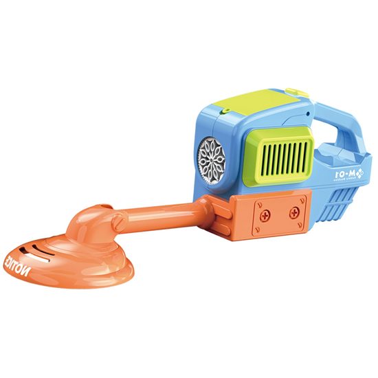 Detský bublifuk Strunová kosačka - modrá