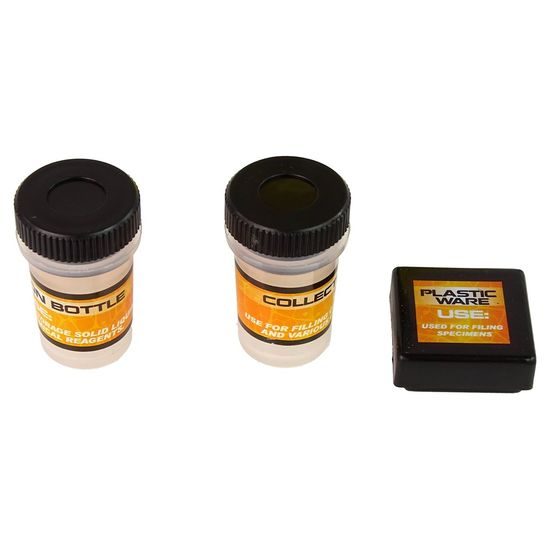 Doris dětský mikroskop na baterie s příslušenstvím Little Scientific žlutý