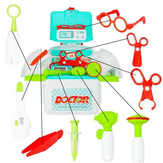 Sestava pro děti Malý doktor v batůžku
