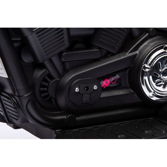 Dětská elektrická motorka Faster - modrá