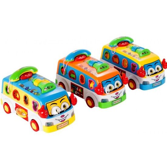 Multifunkční autobus se světlem a zvukem Fun Bus