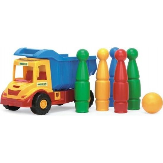 Auto multitruck s kuželkami