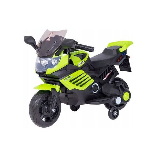 Dětská elektrická motorka K1200 zelená