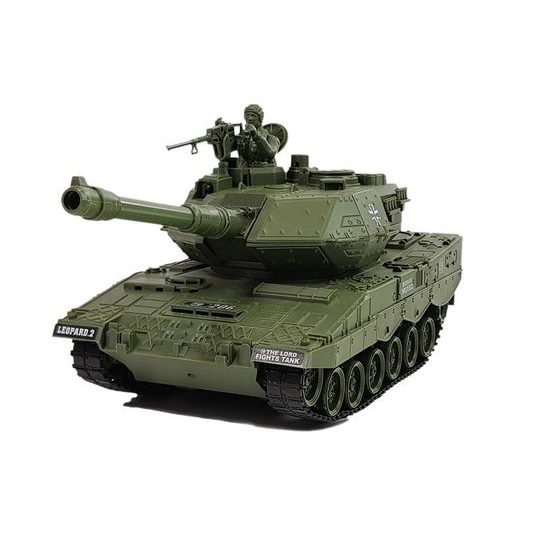 Vojenský tank na dálkové ovládání German Leopard 1:28