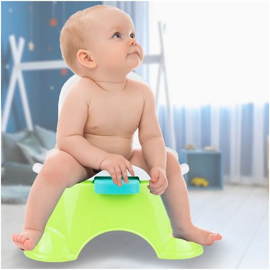 Interaktivní hrající nočník 3v1 Funny Potty zelený