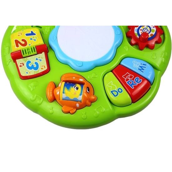 Majlo Toys edukační stoleček s piankem Bubínek