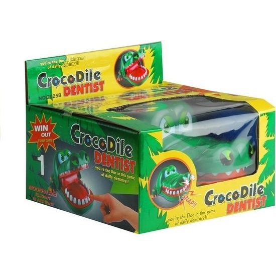 Hračka krokodýl u zubaře