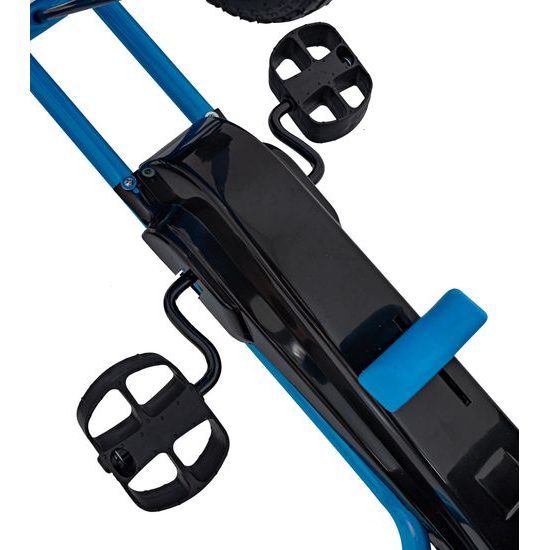 Dětská šlapací motokára s nafukovacími koly Air PerHour - modrá