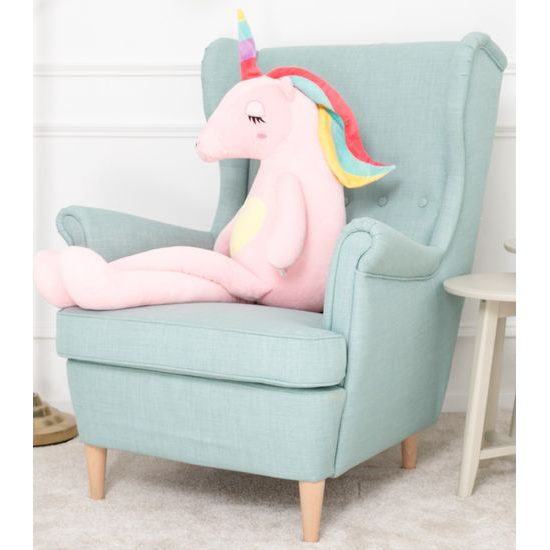 Plyšový jednorožec Felix 120 cm růžový