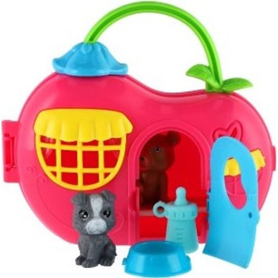 Domeček se zvířátkem s doplňky