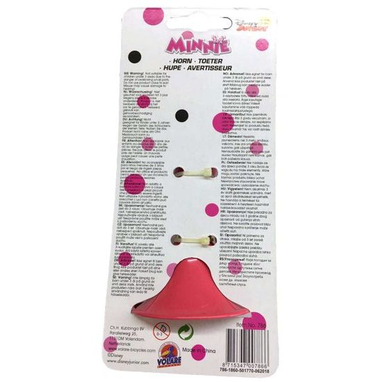Volare klakson na dětské kolo Disney Minnie