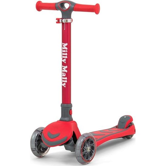 Dětská koloběžka Milly Mally Scooter Boogie červená