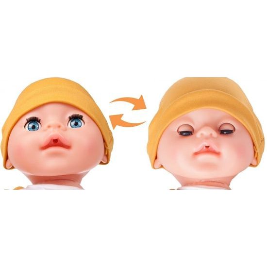 Plyšová mluvící panenka s oblečením Baby Elephant 30 cm