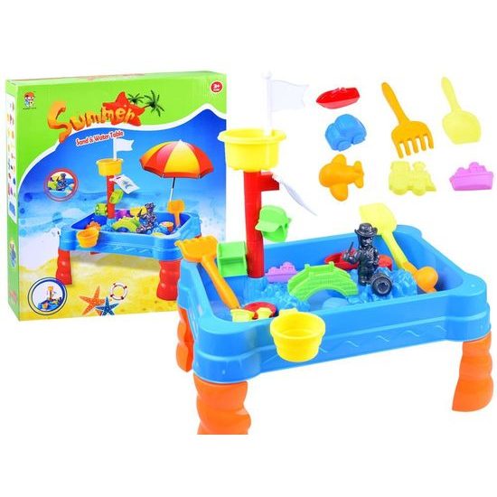 Majlo Toys hrací stoleček s pískovištěm Malý pirát