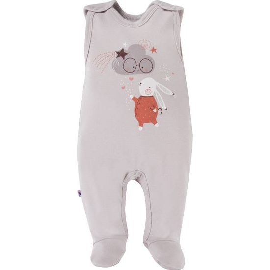 EEVI Dupačky Mellow šedá 68 (4-6m)