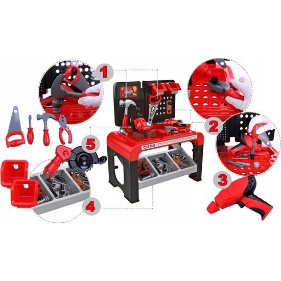 Doris dětská pracovní dílna Tool Repair