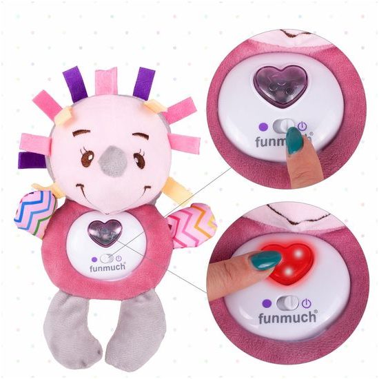 Interaktivní plyšový ježek Baby Calm