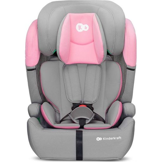 Autosedačka Kinderkraft Comfort Up 2023 i-Size 9-36 kg růžová