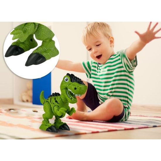 Interaktivní dinosaurus se světlem a zvuky T-Rex