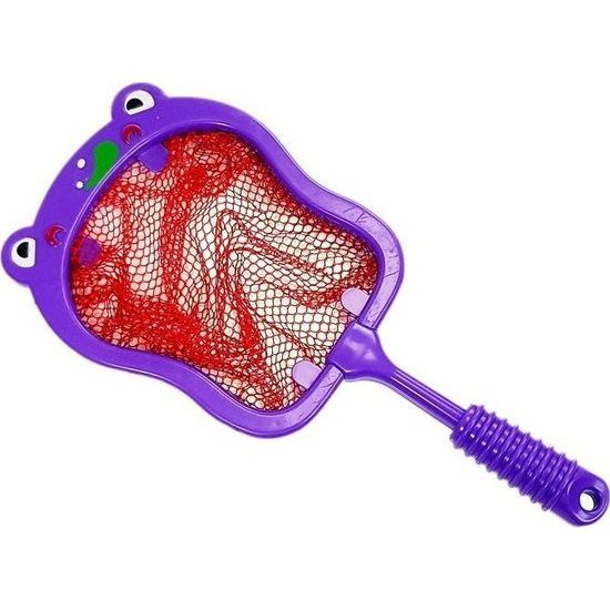 Sada rybiček se žralokem a síťkou do vany