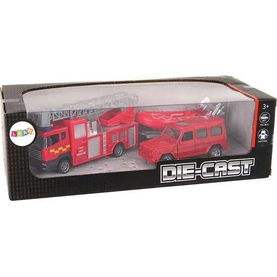 Sada hasičských aut