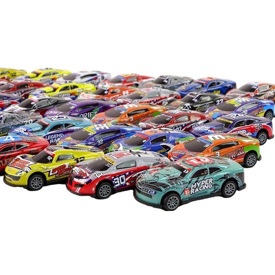 Sestava 50 kovových autíček Metal Alloy Cars