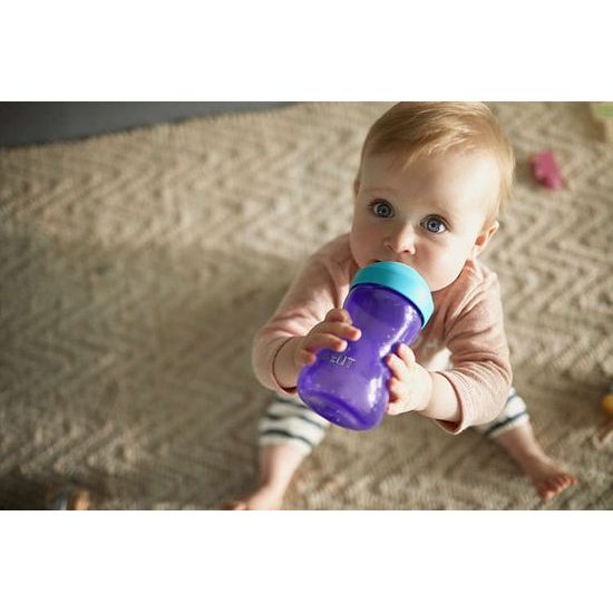 Philips AVENT Hrneček Grippy s jemnou hubičkou 300 ml dívka