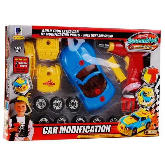 Dětské šroubovací autíčko na baterie 2v1 Racing Car