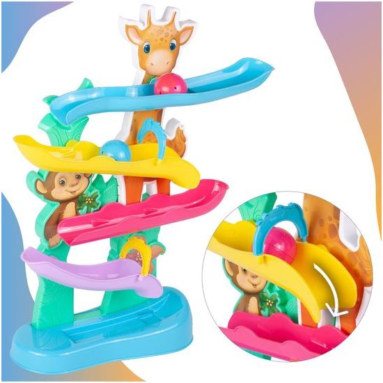 Dětská kuličková skluzavka na baterie Jungle