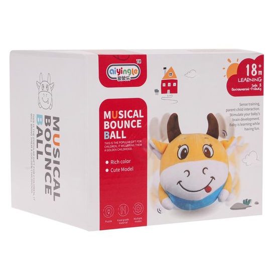 Veselá skákající kravička Bounce Ball