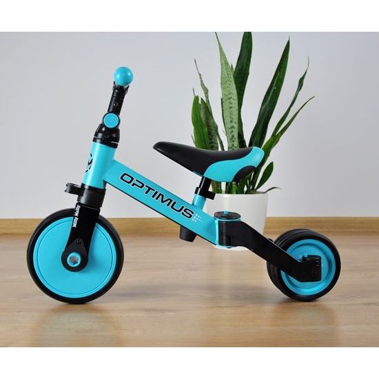Dětská tříkolka 3v1 Milly Mally Optimus blue