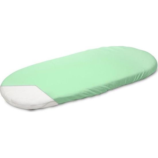 Prostěradlo do kočárku jersey zelené